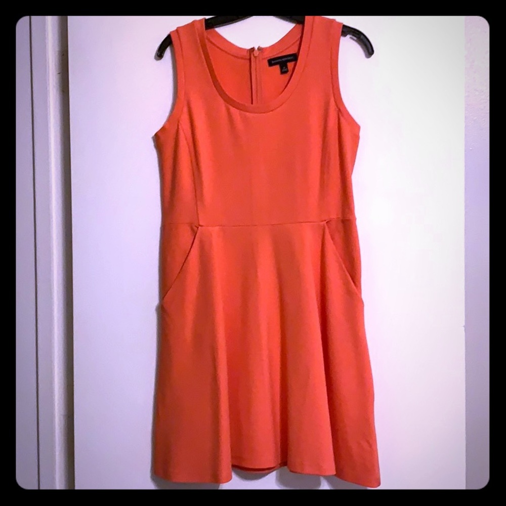 Banana republic coral dress